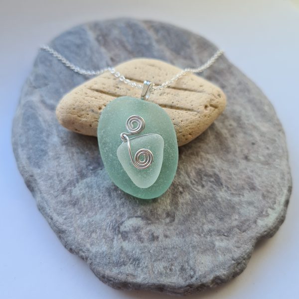 sea glass necklace