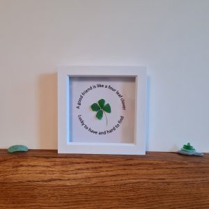 Four leaf clover art work